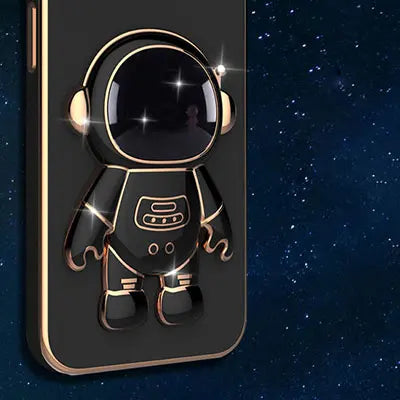 Luxury Astronaut Holder Case For Infinix Hot 20 4G Soft Cover For Infinix Hot 50 50i 40 pro Note 30 40 pro + Zero30 Phone Cases