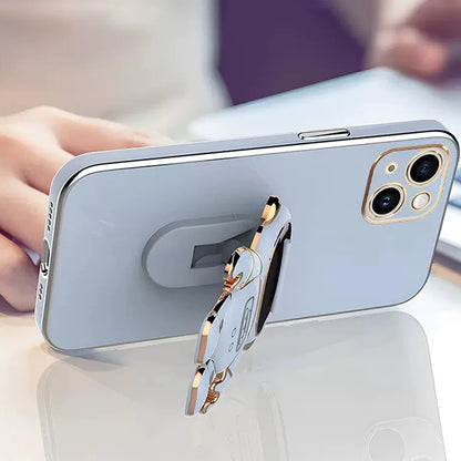 Note13 Astronaut Lanyard Crossbody Silicone Case For Xiaomi Redmi Note 13 Note13 Pro Plus 13C 13T 13 Lite POCO X6 M6 Stand Cover