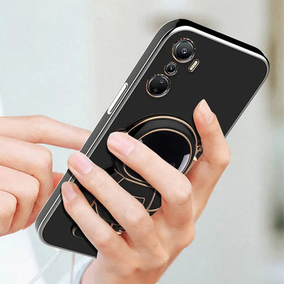 Luxury Astronaut Holder Case For Infinix Hot 20 4G Soft Cover For Infinix Hot 50 50i 40 pro Note 30 40 pro + Zero30 Phone Cases