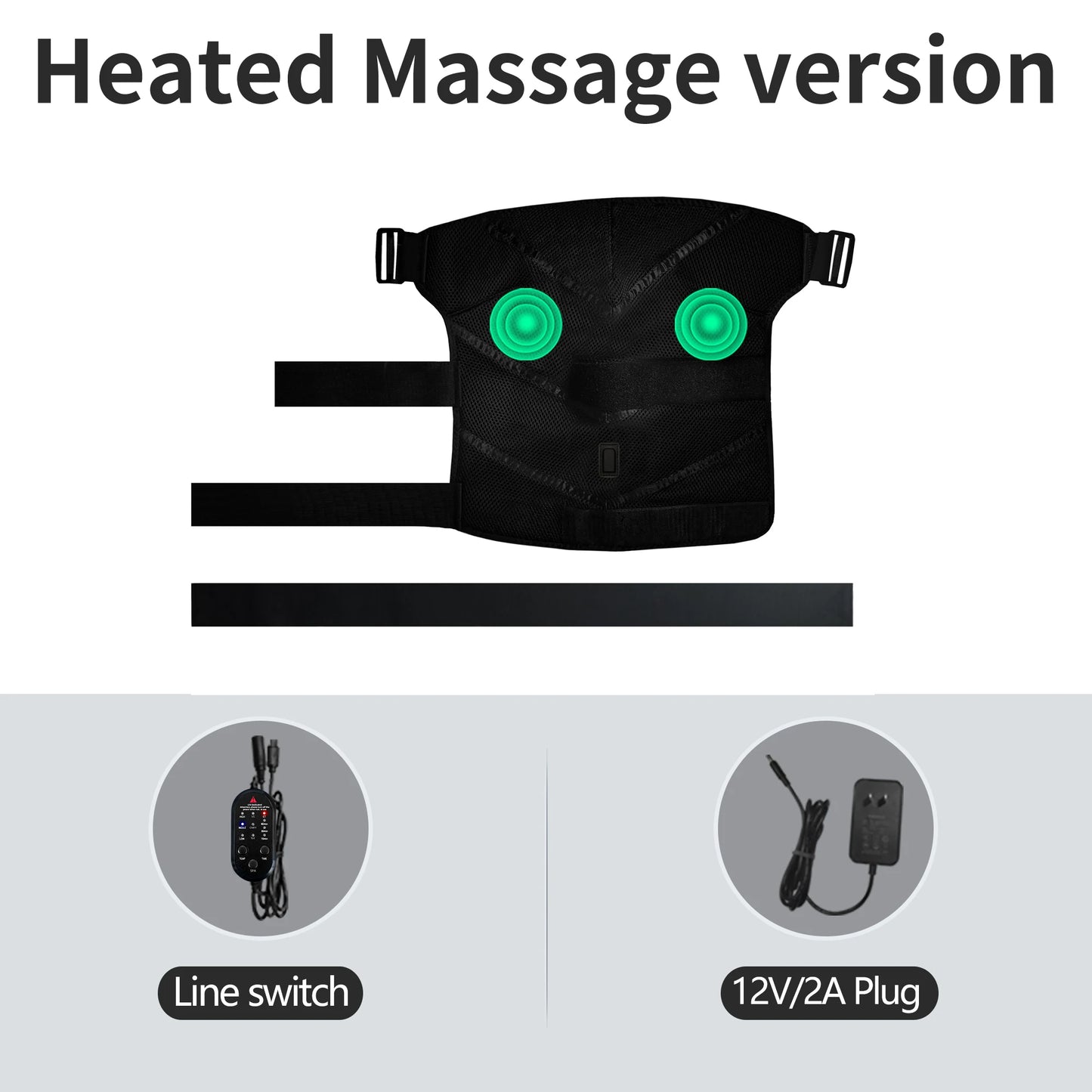 Shoulder Massager -3-Gear Heat &Vibration, Relieve Muscle Soreness Pain,Arthritis, Aids Sports Recovery, -Fitness Fans &S Eniors