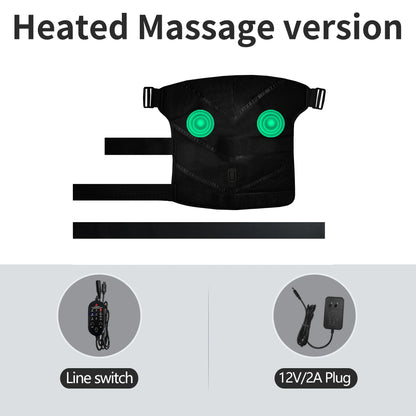 Shoulder Massager -3-Gear Heat &Vibration, Relieve Muscle Soreness Pain,Arthritis, Aids Sports Recovery, -Fitness Fans &S Eniors