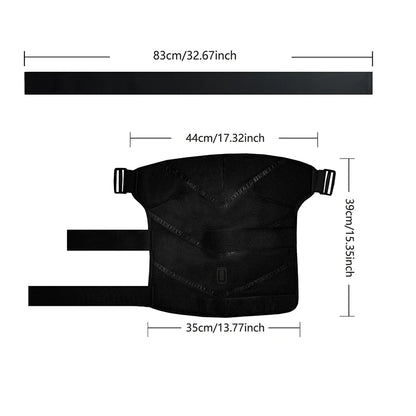 Shoulder Massager -3-Gear Heat &Vibration, Relieve Muscle Soreness Pain,Arthritis, Aids Sports Recovery, -Fitness Fans &S Eniors