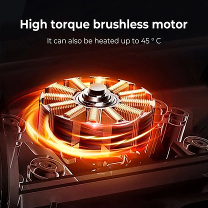 Barber Massager Professional Vibration Massager Barbershop Cordless Handheld Heat Massager USB Charging Body Neck Head Massager